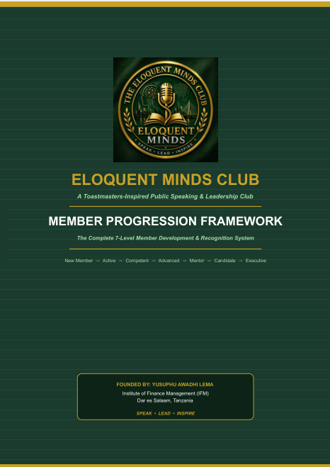 Member Progression Framework